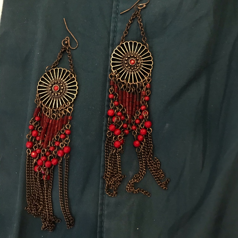 FLOWER DROP EARRING
